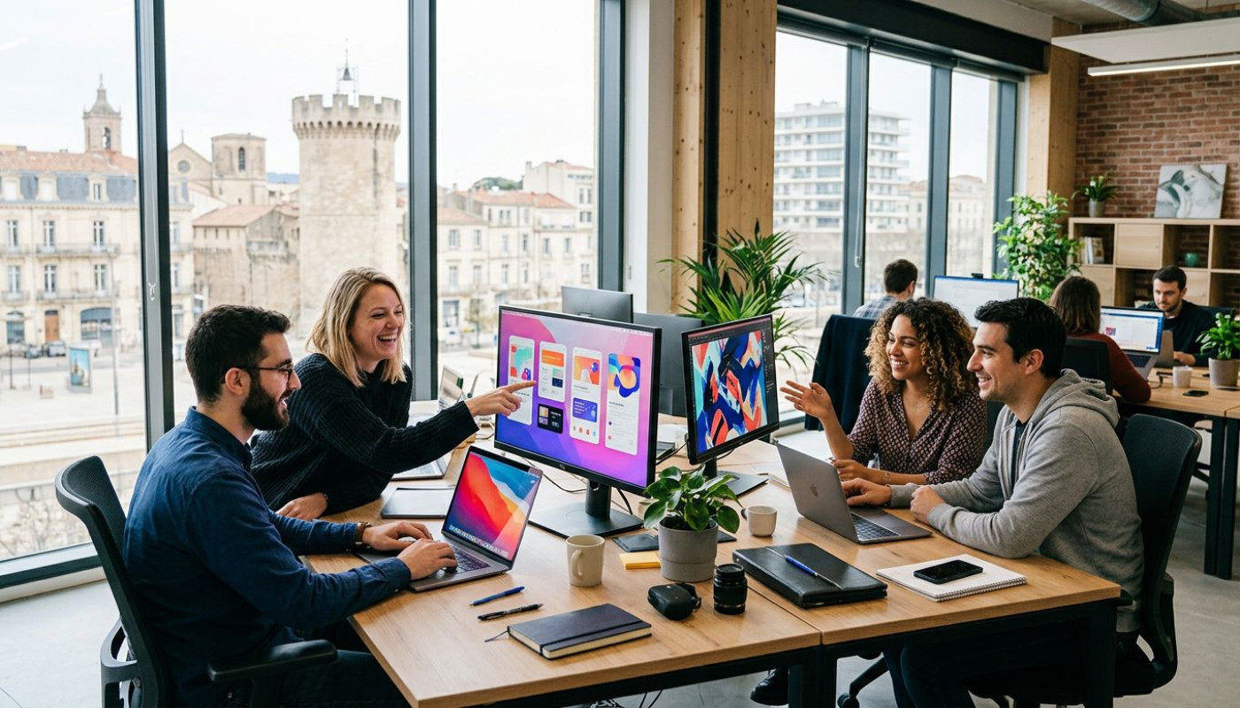 Dans les coulisses digitales : quelle agence web à Montpellie propulse les artistes en ligne